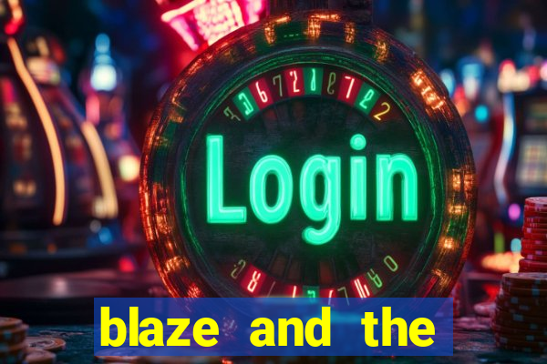 blaze and the monster machines logo font